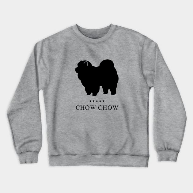 Chow Chow Black Silhouette Crewneck Sweatshirt by millersye